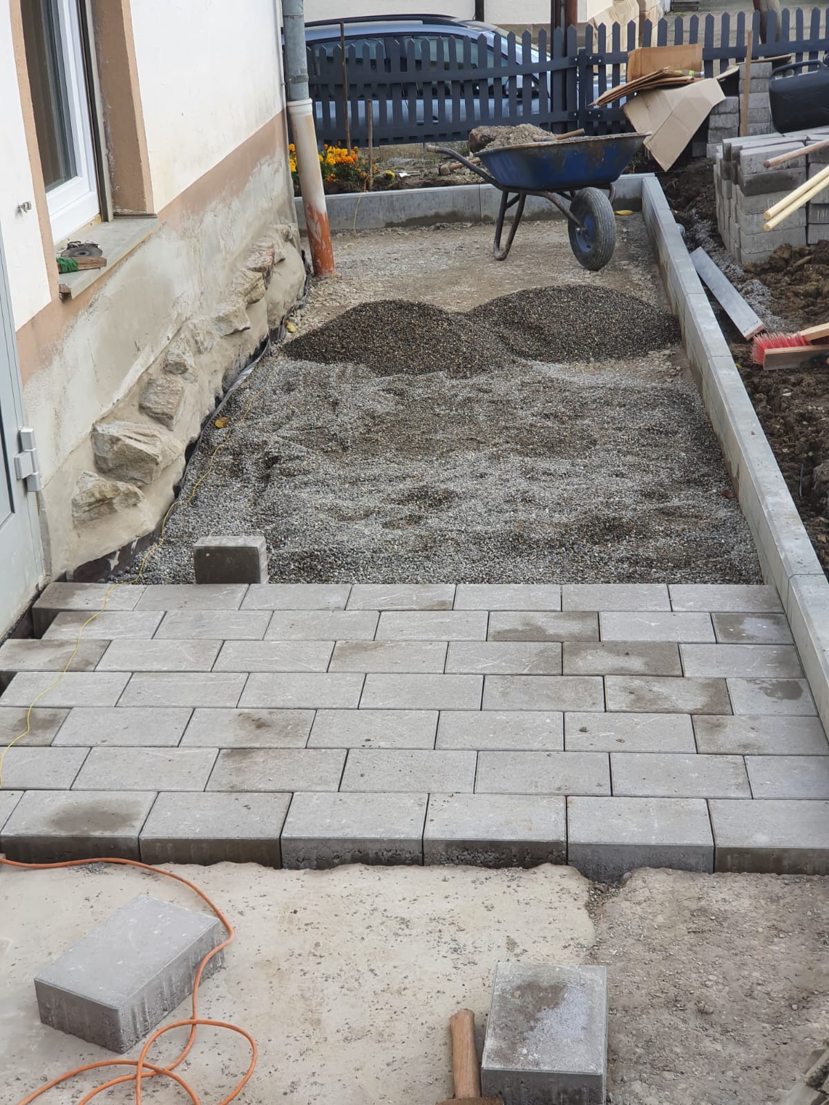 Außenbereich Pflaster